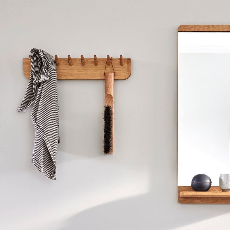 Echo Hanging Rack, Oiled Oak: 2 Sizes - Wms&Co.