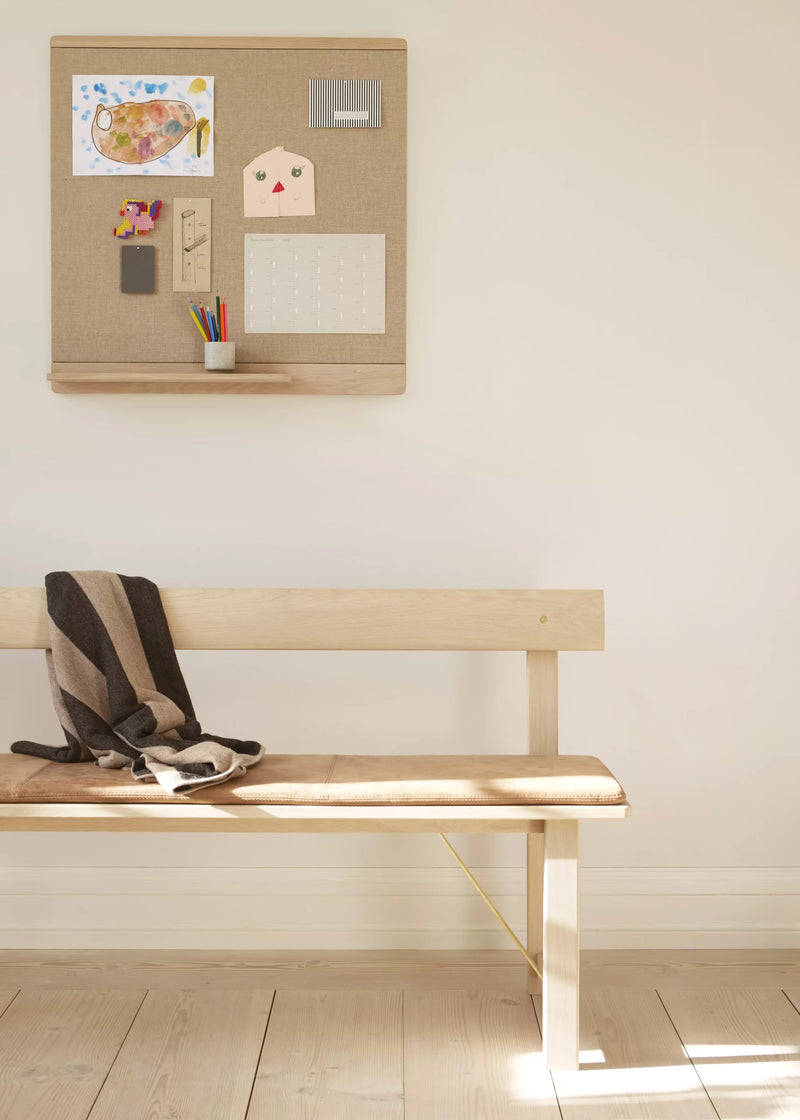 Square Pin Board: White Oak - Wms&Co.