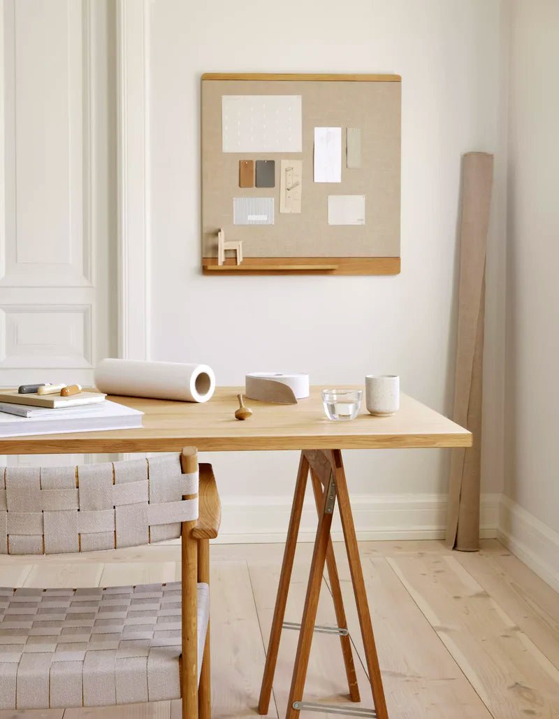 Square Pin Board: Oiled Oak - Wms&Co.