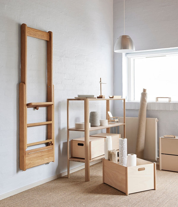 Danish Oak Wall - Hanging Ladder - Wms&Co.