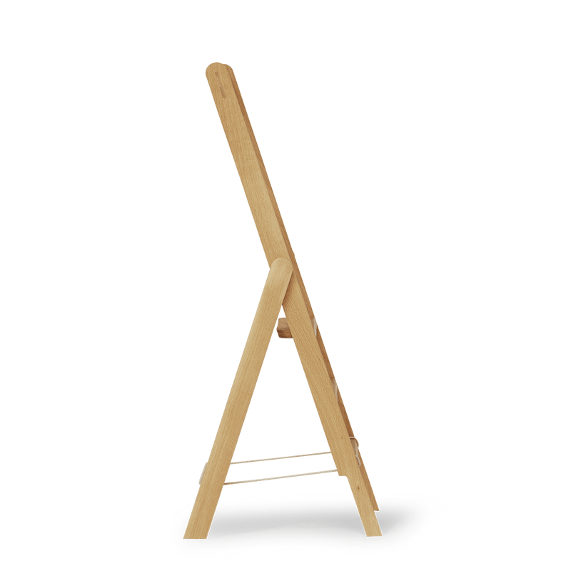 Danish Oak Wall - Hanging Ladder - Wms&Co.