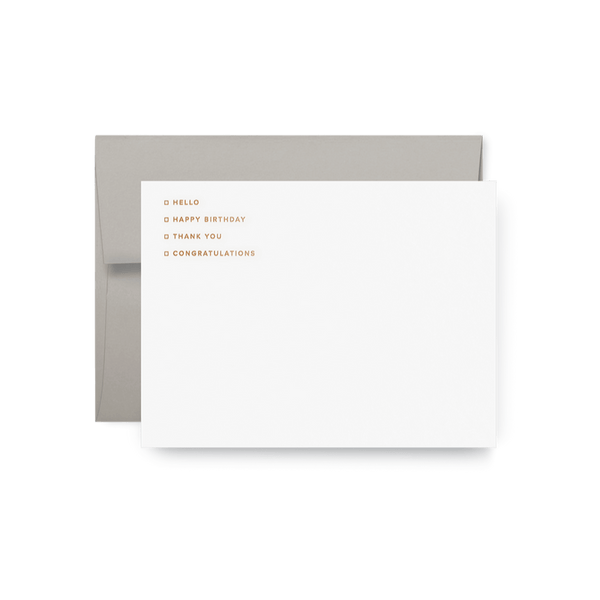 Occasion Notecards - Wms&Co.