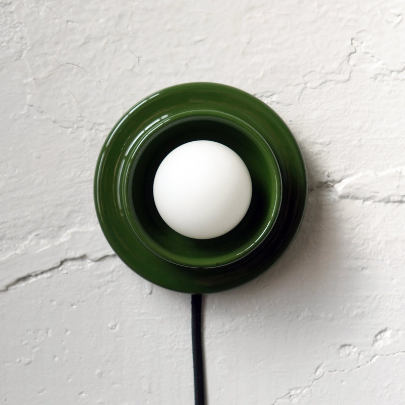 Q Ceramic Sconce: 10 colorways - Wms&Co.