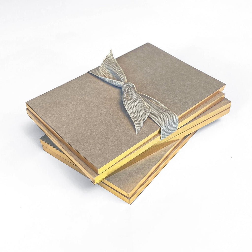 Greige Jotters Pocket Notebooks Edging Set 2