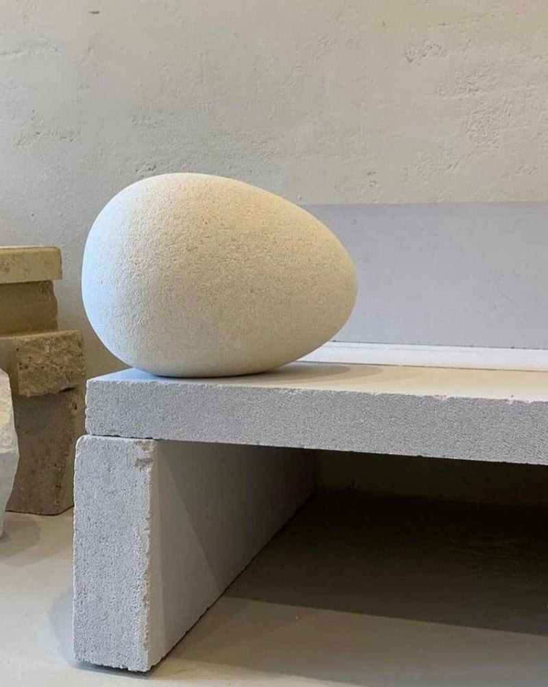 Ōamaru Limestone Egg - Wms&Co.