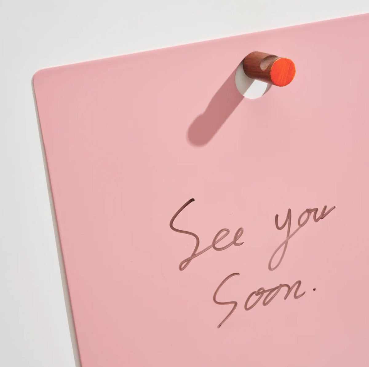 Magnetic Wall/Desk Clipboard: Pink – Wms&Co.