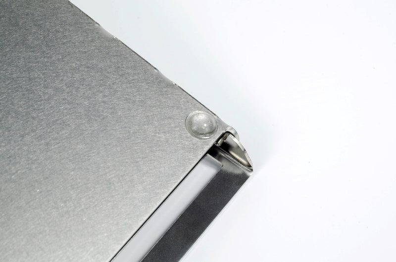 Desktop Roll Note Pad: Stainless Steel - Wms&Co.