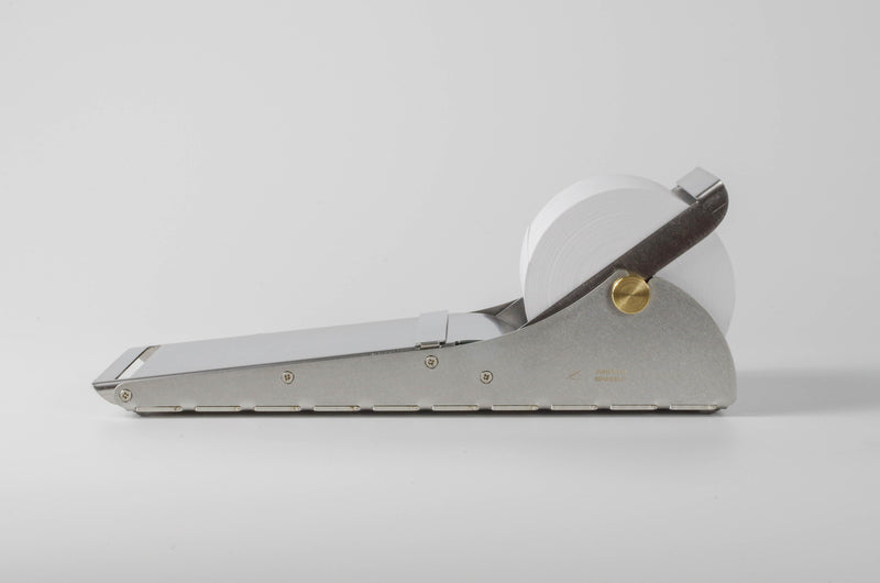 Desktop Roll Note Pad: Stainless Steel - Wms&Co.