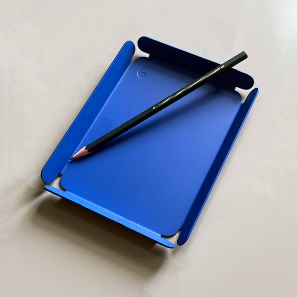 Karst Desk Trays: YK Blue - Wms&Co.