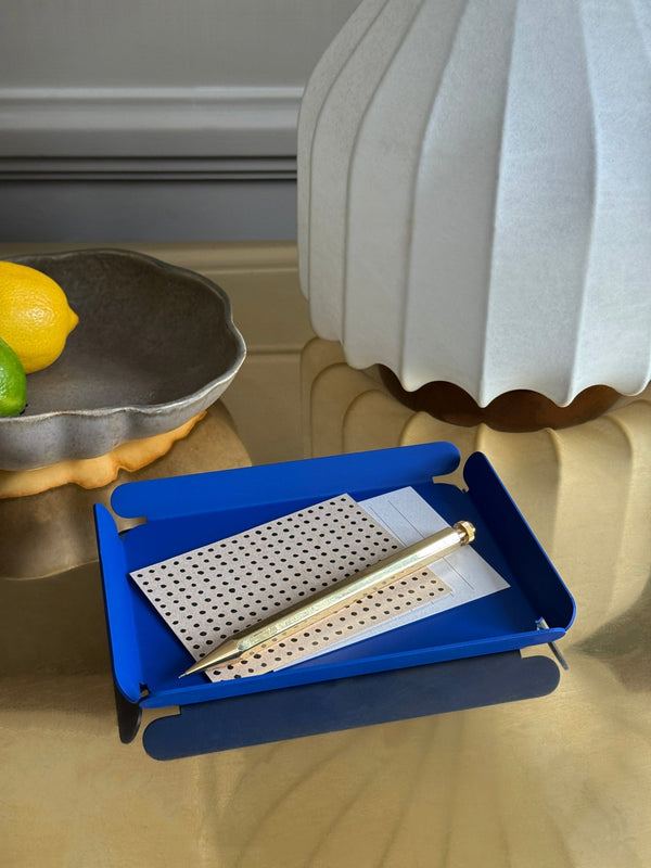 Karst Desk Trays: YK Blue - Wms&Co.