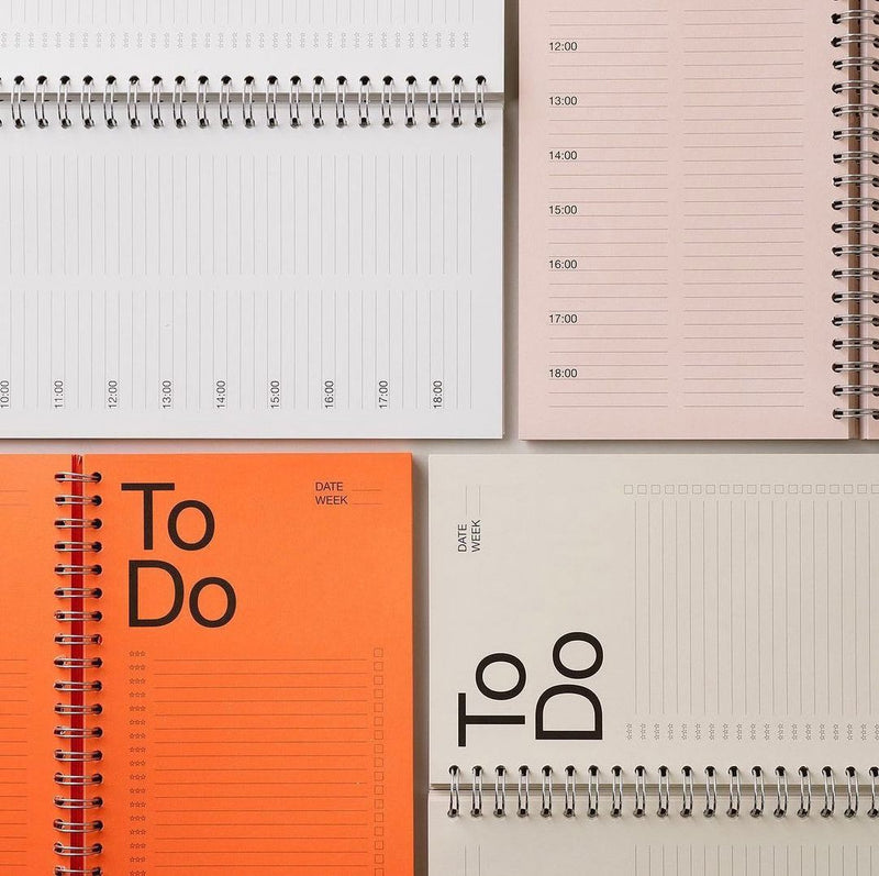 Things To Do Planner: Tahin Beige - Wms&Co.