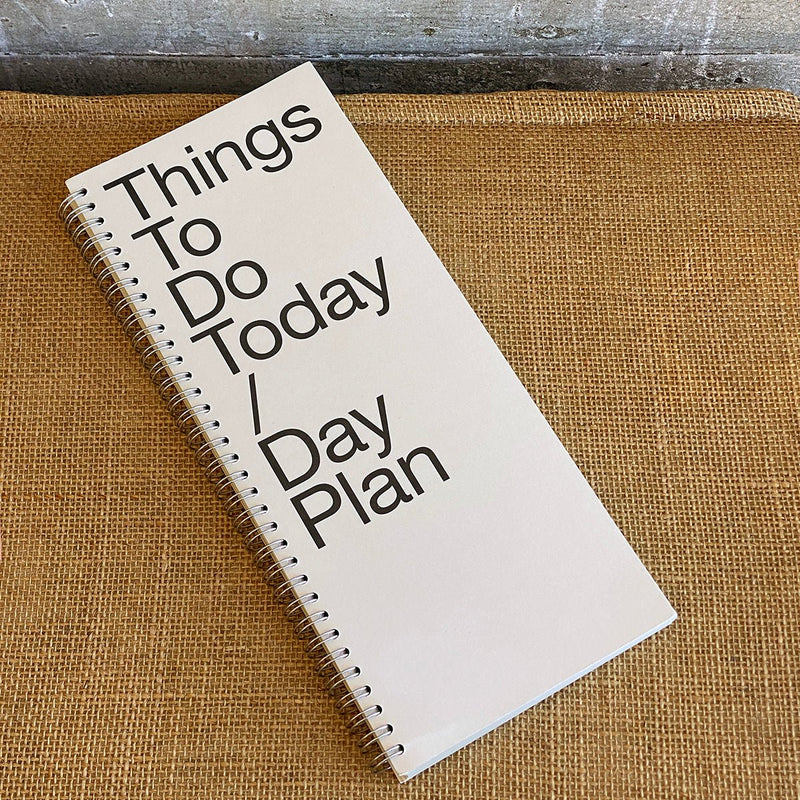 Things To Do Planner: Tahin Beige - Wms&Co.