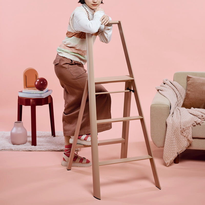 Hasegawa Lucano Step Ladder: 3 - step, 7 Colors - Wms&Co.