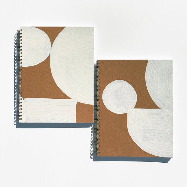 Hand - painted Kraft Notebooks - Wms&Co.