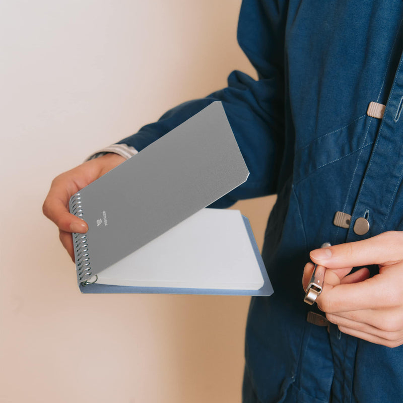 Postalco Notebook: A6 Pale Grey - Wms&Co.