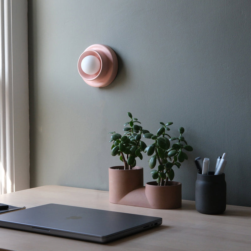 Q Ceramic Sconce: 10 colorways - Wms&Co.