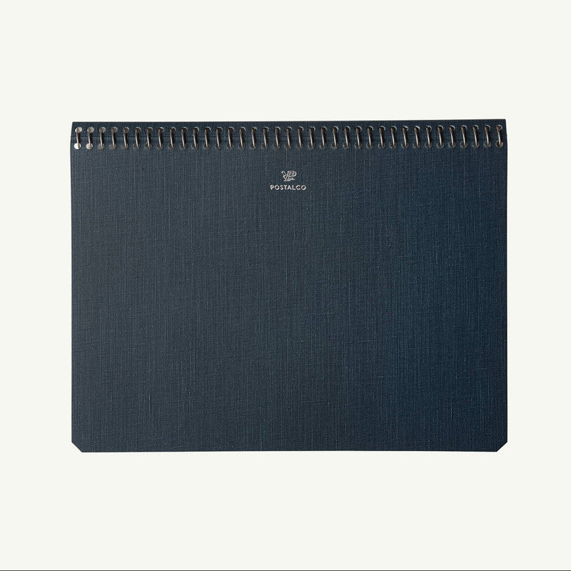 Postalco Notebook: A5 Dark Blue - Wms&Co.