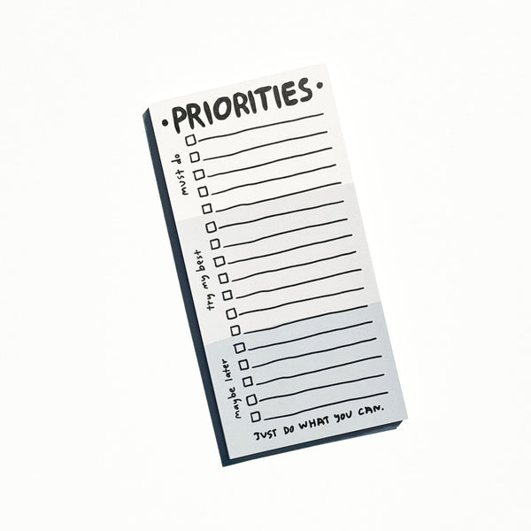 Priorities Notepad - Wms&Co.