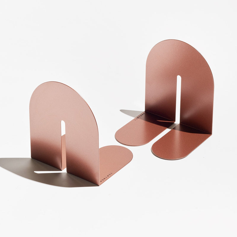 Enamel Bookend: Dumbo Arc Rust - Wms&Co.