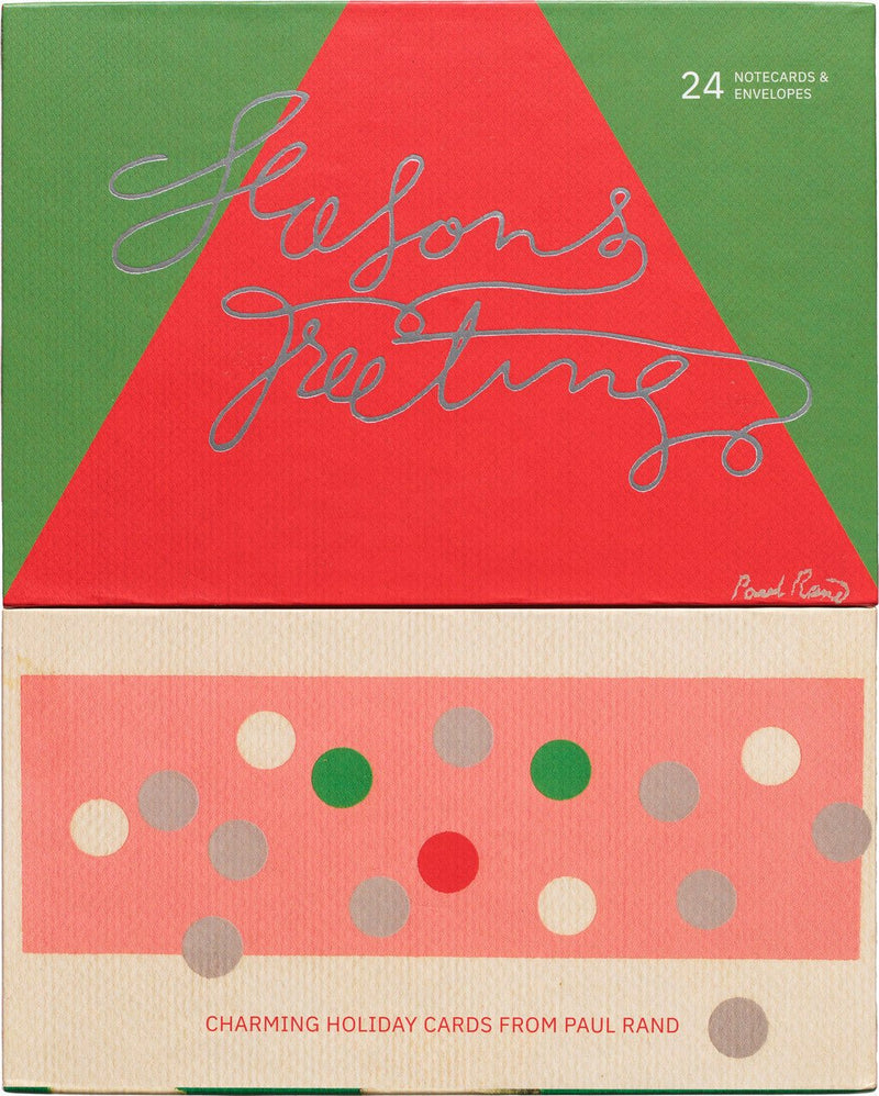 Season's Greetings Holiday Cards by Paul Rand - Wms&Co.