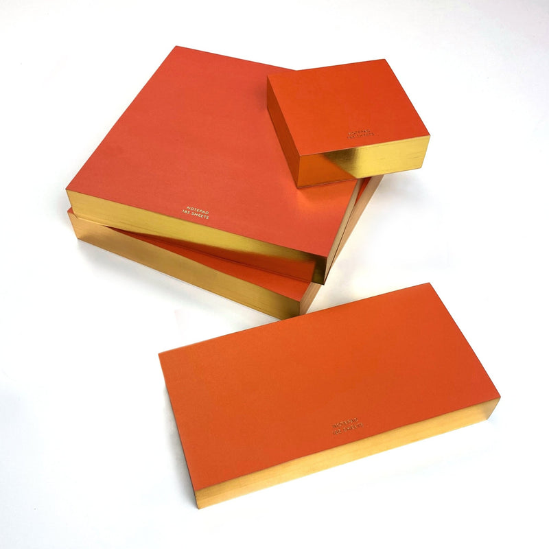 Colorpads: Red with gold edging - Wms&Co.