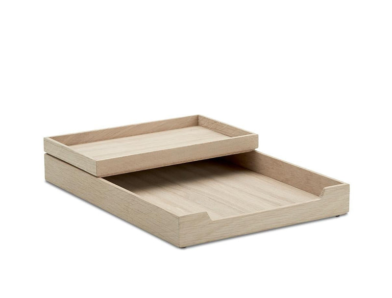 Modular Oak Letter Tray - Wms&Co.