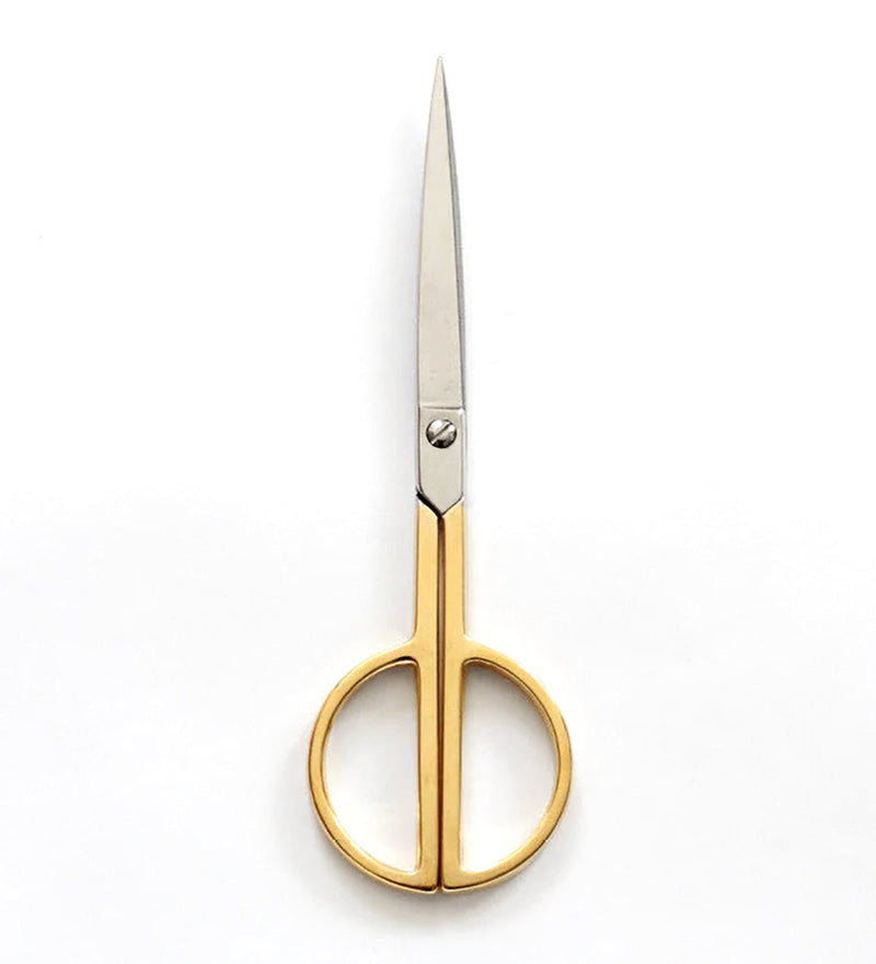 Modernist Gold Scissors - Wms&Co.