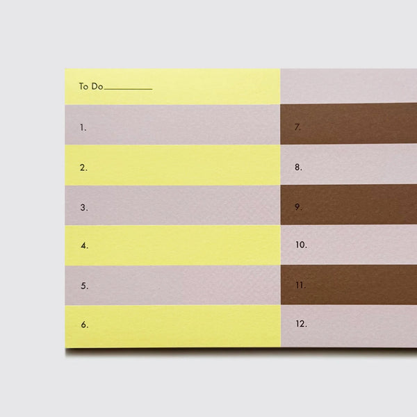 To Do List pad - Wms&Co.