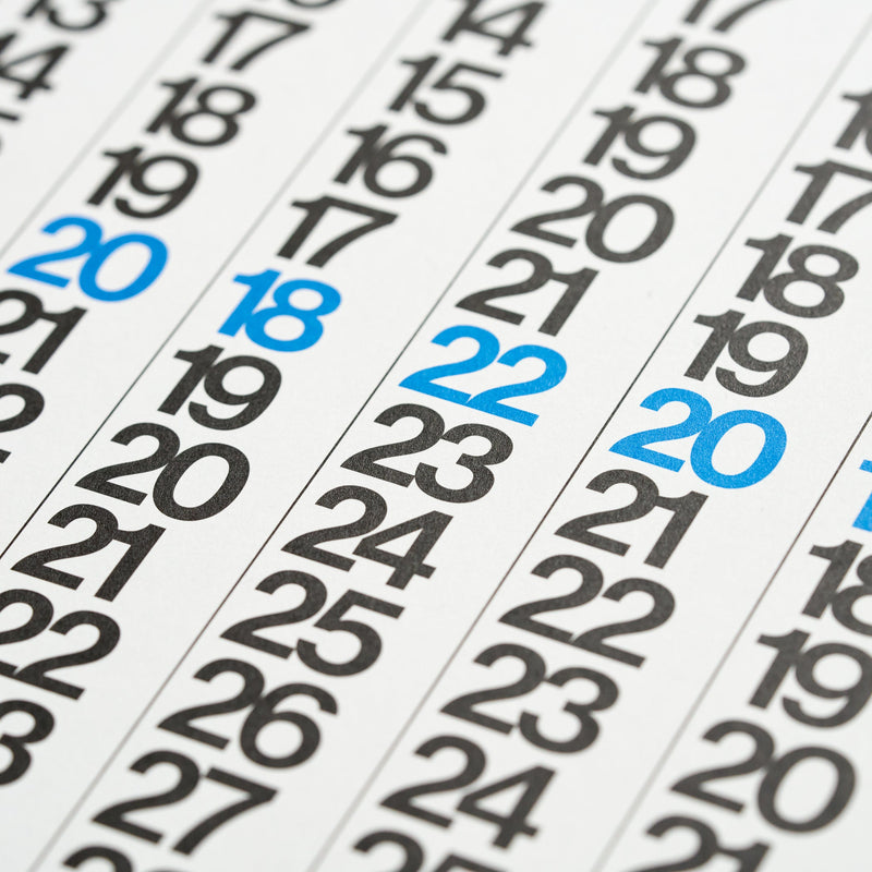 Stendig 2026 V Yearly Calendar: White - Wms&Co.