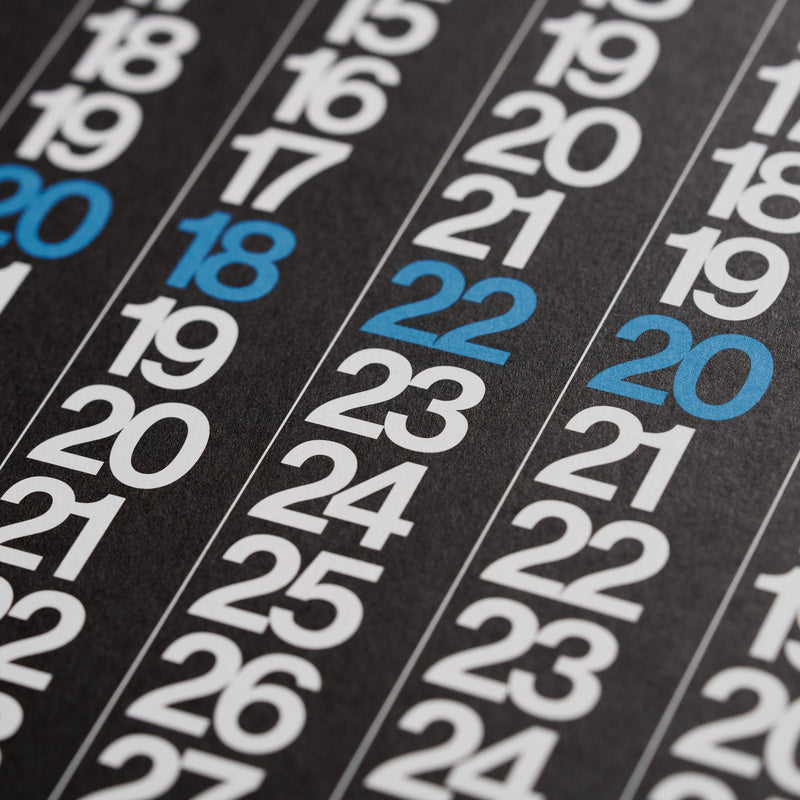 Stendig 2026 V Calendar: Black - Wms&Co.