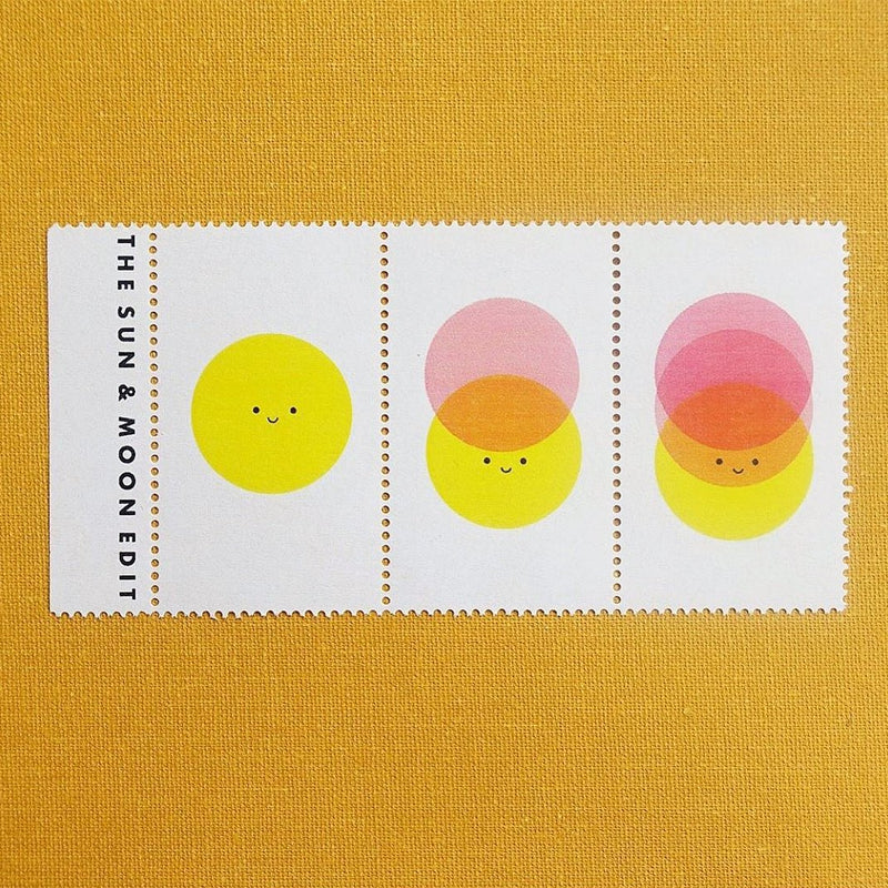 Sun & Moon Stamp Sheet - Wms&Co.