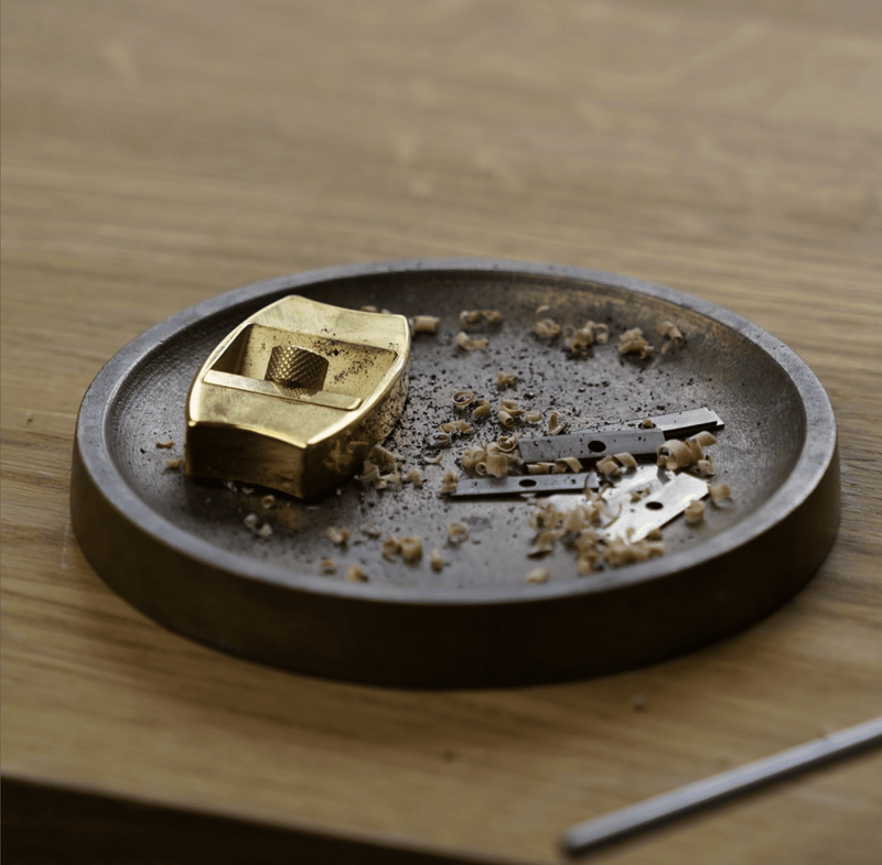 Høvel Solid Brass Pencil Sharpener - Wms&Co.