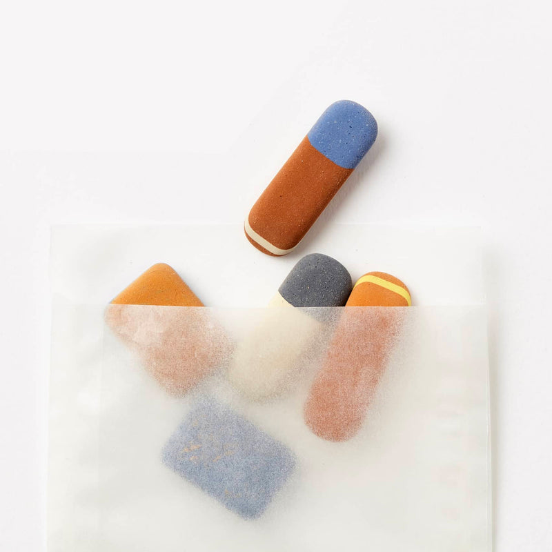 Pebble Erasers - Wms&Co.