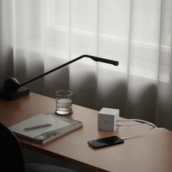 Stockholm Square 1 Power Strip: Gotland Grey - Wms&Co.