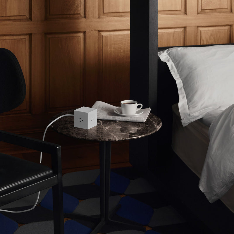 Stockholm Square 1 Power Strip: Gotland Grey - Wms&Co.