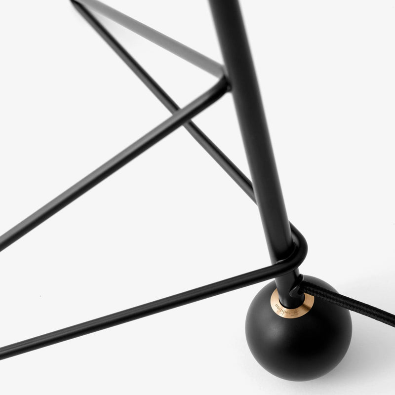 Tripod Table Lamp: Black - Wms&Co.