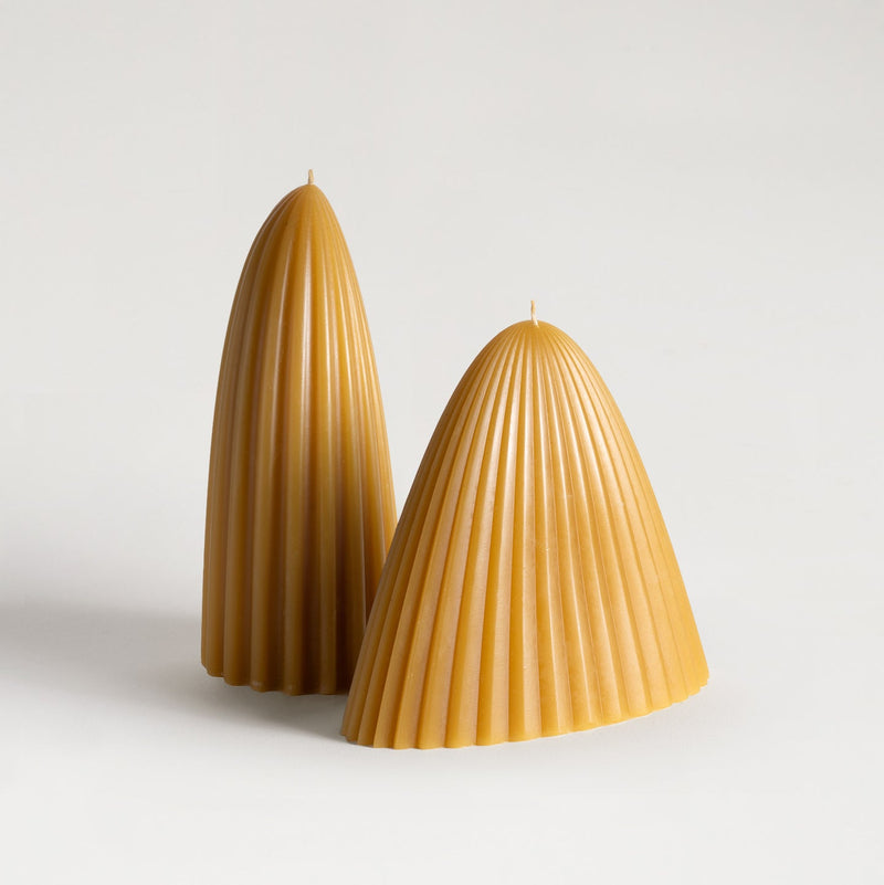 Tusk Beeswax Candles: Wide
