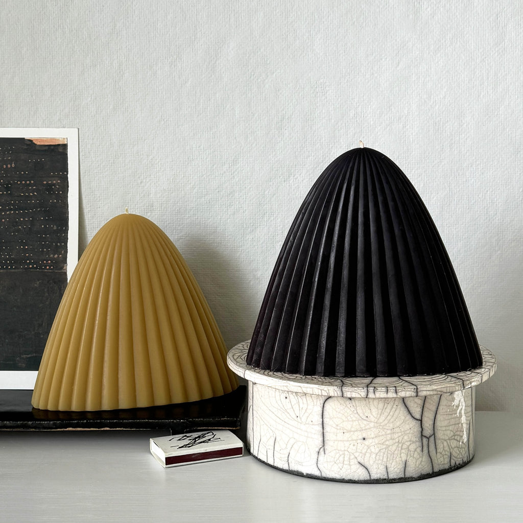 Tusk Beeswax Candles Wide