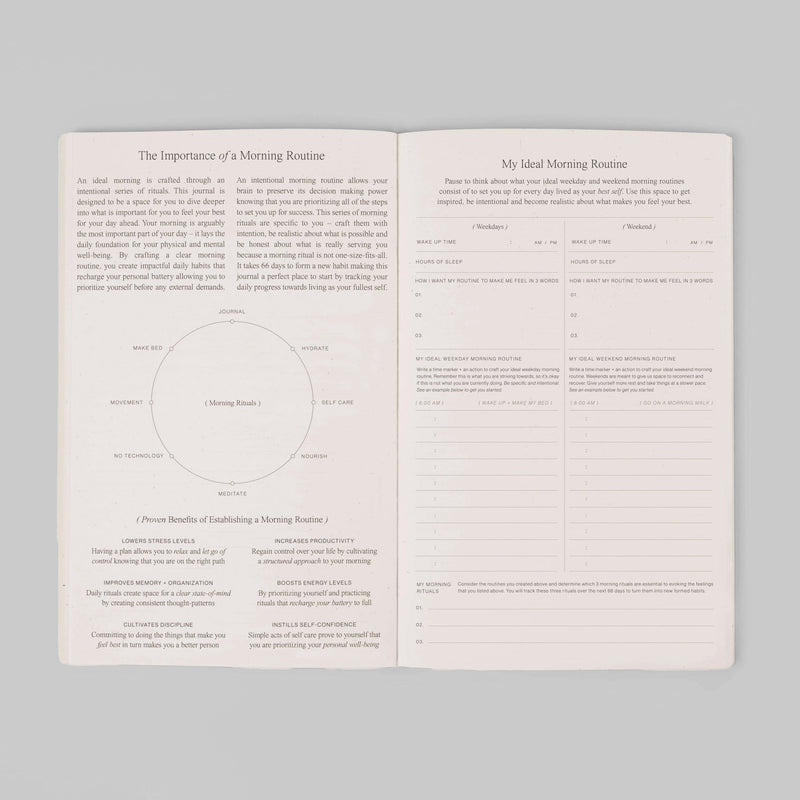 Morning Routine Journal - Wms&Co.