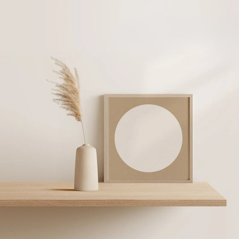 Minimalist Moon Calendar 2026 - Neutrals - Wms&Co.