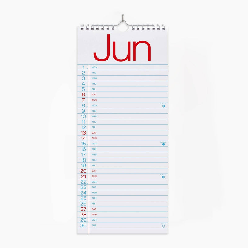 2026 Slim Wall Calendar - Wms&Co.