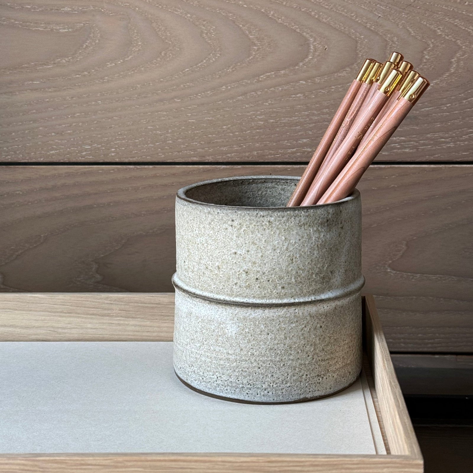 Julia Finlayson Ceramic Desk Set: Stone White – Wms&Co.