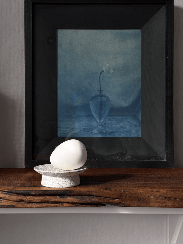 Yohaku Porcelain Egg Fragrance Diffuser - Wms&Co.
