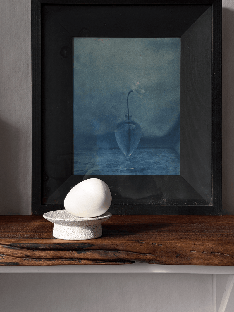 Yohaku Porcelain Egg Fragrance Diffuser - Wms&Co.
