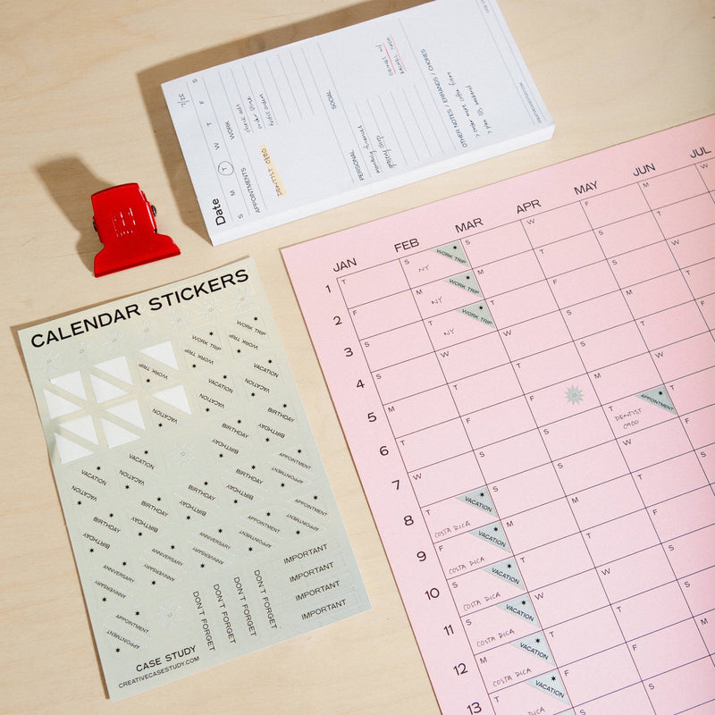 Wms Sticker Calendar Stickers for Wall Calendars by Annika Layne – Wms&Co.