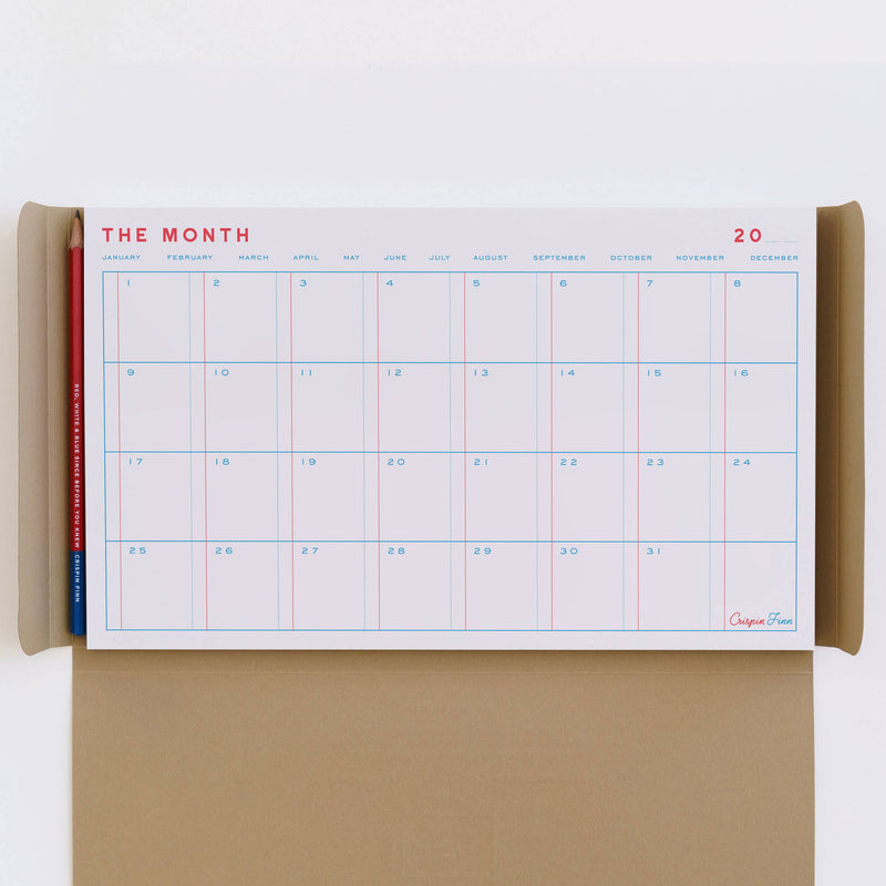 Crispin Finn - The Month Desk Pad - Wms&Co.