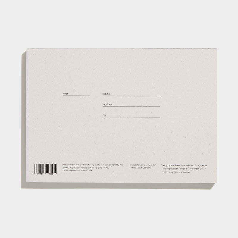 Before Breakfast Desktop Notepad: Salmon - Wms&Co.
