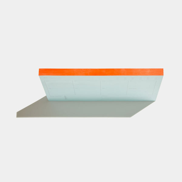 Before Breakfast Weekly Notepad: Pale Blue - Wms&Co.