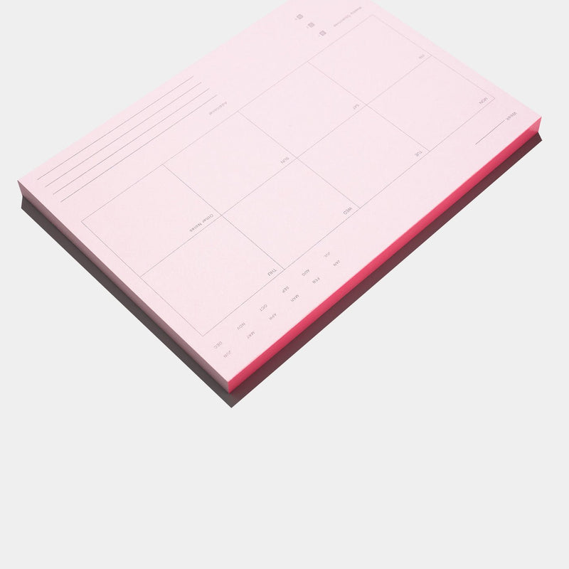 Before Breakfast Weekly Notepad: Powder - Wms&Co.