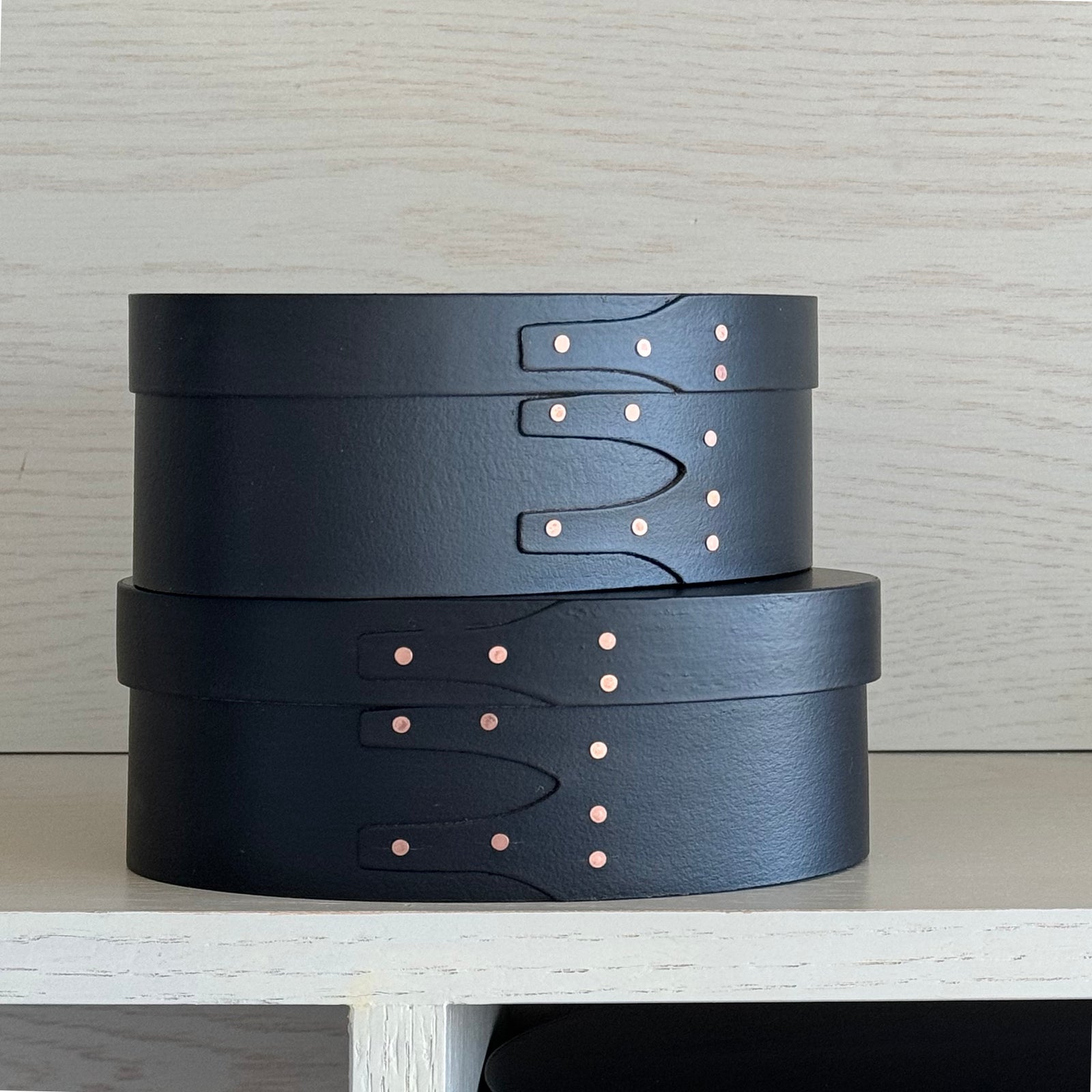Black Shaker Boxes - Exquisite Design by Wms&Co.